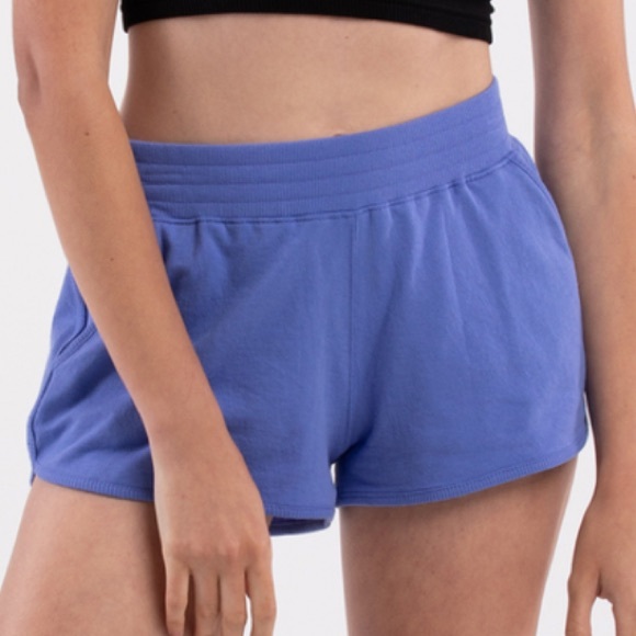 Free People Movement Get Set Shorts in African Violet - Picture 2 of 9